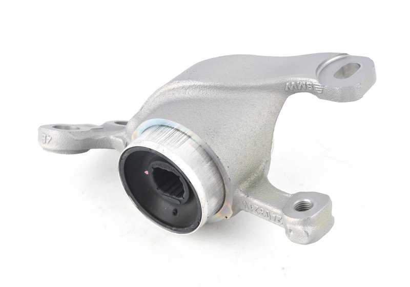 Soporte brazo de suspensión con silentblock hidráulico derecho OEM 31128831646 para BMW F40, F52, F44, F45, F45N, F46, F46N, F48, F48N, F49, F49N y MINI F54, F54N, F55, F55N, F56, F56E, F56F, F56N, F57, F57F, F57N, F60, F60N. Original BMW y MINI.