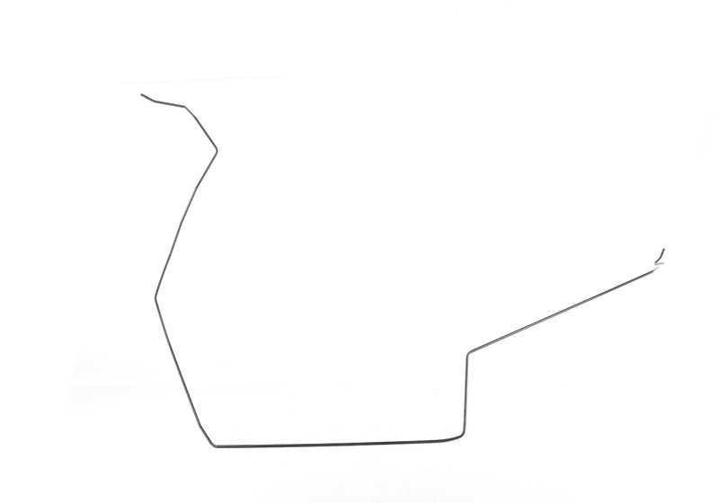 Tubería de alimentación de combustible OEM 16121178468 para BMW E28, E24. Original BMW.