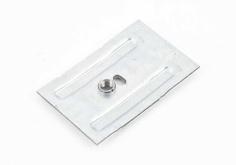 Placa de soporte para BMW Z4 E85, E86 (OEM 51337114597). Original BMW.