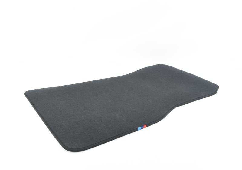 Black velvet carpet game OEM 51478096871 for BMW G20, G20N, G21, G21N, G26, G26N. Original BMW.