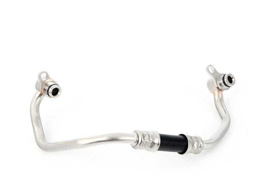 Tubería de refrigeración para turbocompresor OEM 11537563706 para BMW E71, E70, E60, E61, E90, E91, E92, E93. Original BMW.