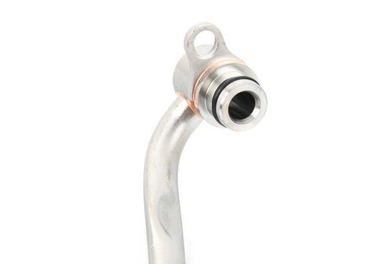 Tubería de refrigeración para turbocompresor OEM 11537563706 para BMW E71, E70, E60, E61, E90, E91, E92, E93. Original BMW.