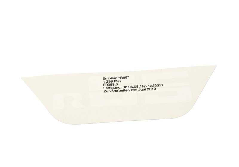 Calcomanía para BMW R248 (OEM 46631239098). Original BMW