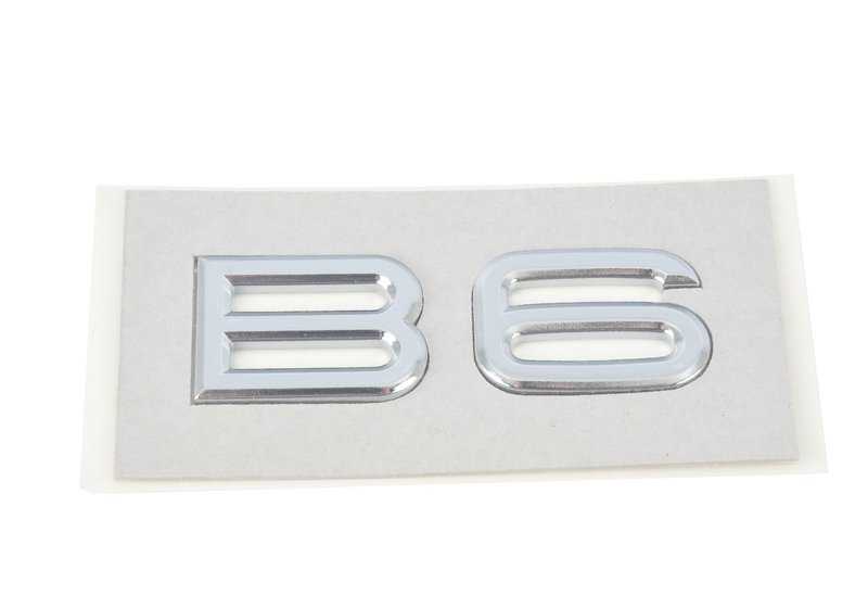 Inscripción trasera OEM 51147988554 para BMW 6' F06 Gran Coupé, F06 Gran Coupé LCI. Original BMW.