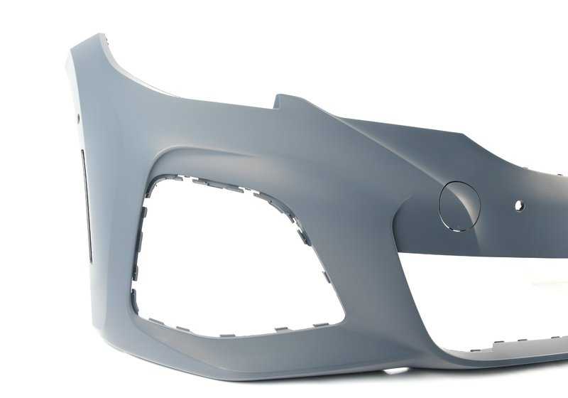 Paragolpes delantero imprimado OEM 51118099900 para BMW Serie 3 G20. Incluye sensores PDC y PMA. Compatible con versiones M/US. Pieza original BMW.