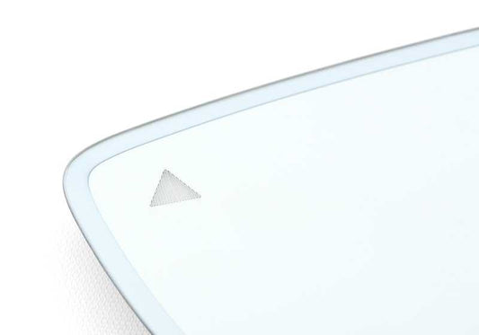 Vidro espelhado aquecido à esquerda para BMW G42, G87, G20, G80, G22, G23, G26, G82, G83 (OEM 51165A07B75). BMW original