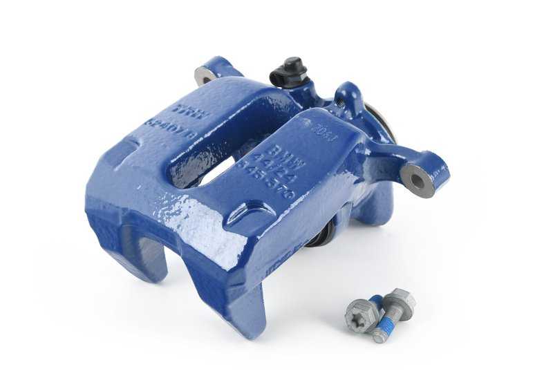 Freno blu destro 34216881296 per BMW G87, G80, G81, G82, G83, G30, G31, G32, G11, G12, G14, G15, G16, G01, G02, I20. BMW originale.
