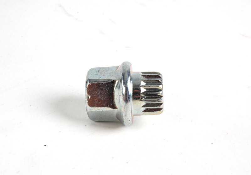 Adaptador llave de seguridad rueda OEM 36136762340 para BMW E81 (116d, 116i) todos los modelos compatibles. Original BMW.