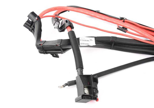 Cable de batería positivo OEM 61129292885 para BMW E70 y E71. Compatible con modelos X5 xDrive35i y X6 xDrive35i. Original BMW.