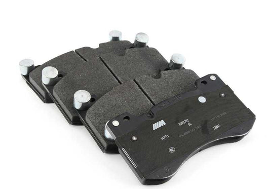 Juego de pastillas de freno traseras OEM 34108093705 para BMW G87 M2, G80 M3, G81 M3 Touring, G82 M4 Coupé, G83 M4 Convertible... y más. Original BMW.