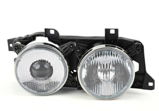 Faro delantero derecho doble OEM 63121391258 para BMW E32. Recambio original BMW.