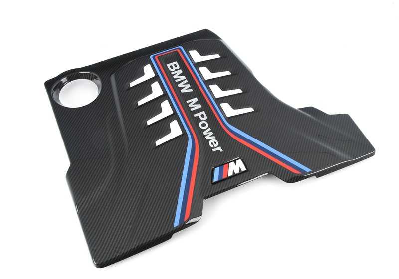Cubierta de motor en carbono OEM 11148058667 para BMW F90 M5, F90 M5 CS, F91 M8 Competition, F92 M8 Competition, F93 M8. Acabado alto brillo. Original BMW.