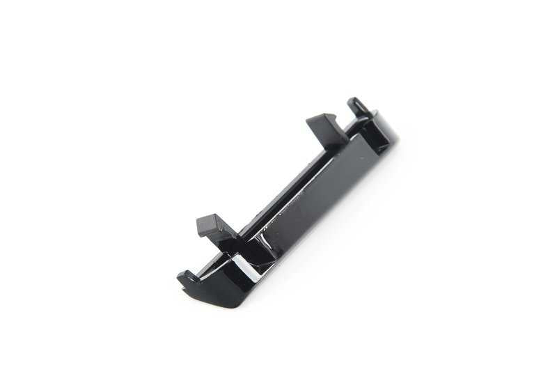 Glossy black tow hook cover for BMW G20, G21 (OEM 51122455862). Original BMW