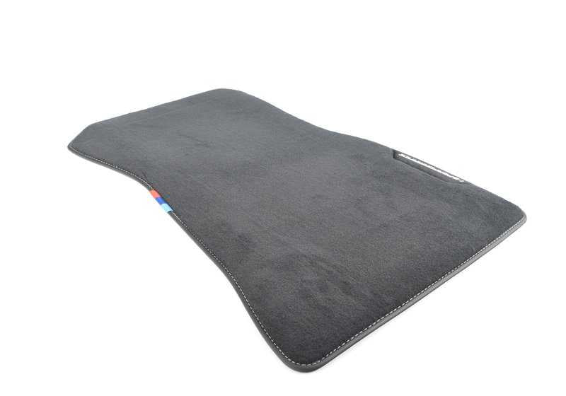 M Performance floor mats for BMW G42, G87 (OEM 51475A35AF0). Original BMW.