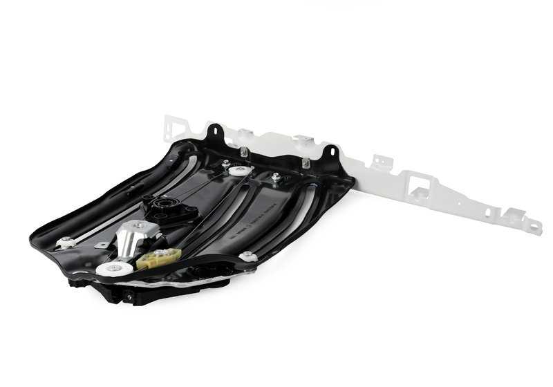Elevalunas trasero derecho OEM 51357352750 para BMW F33, F83. Original BMW.