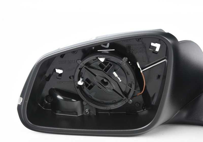 Miroir extérieur chauffé gauche pour BMW F21, F22, F23 (OEM 51167268537). BMW d'origine