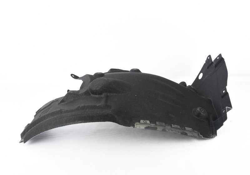 Cubierta interior paso de rueda delantera izquierda OEM 51717193507 para BMW F07 (todos los modelos compatibles). Original BMW.