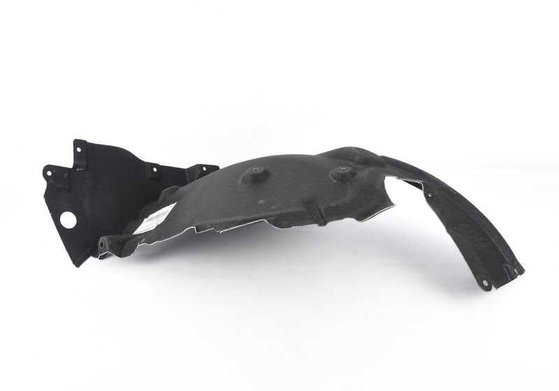 Cubierta interior paso de rueda delantera izquierda OEM 51717193507 para BMW F07 (todos los modelos compatibles). Original BMW.