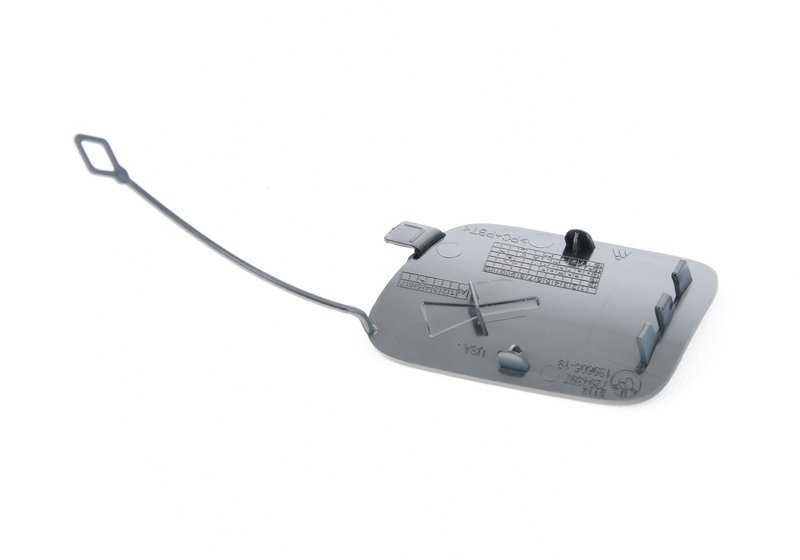 Tapa gancho de remolque trasera izquierda OEM 51127378573 para BMW F15. Original BMW.