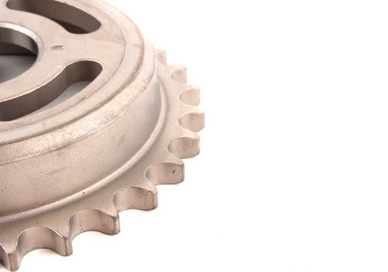Piñón del árbol de levas OEM 11311735144 para BMW E36, E34, E39, E38, Z3. Compatible con motores M50 y M52. Original BMW.