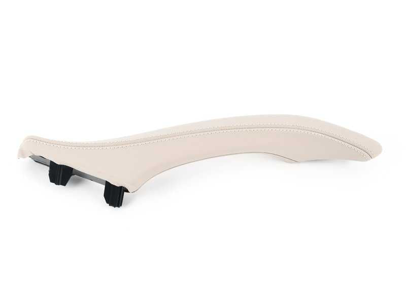 Asa de agarre puerta izquierda OEM 51417225863 para BMW F10, F11, F18. Original BMW.