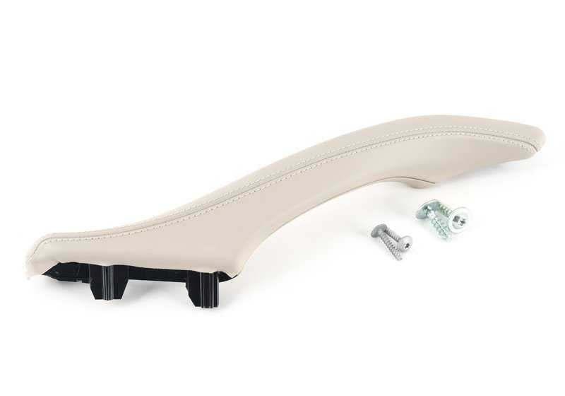 Asa de agarre puerta izquierda OEM 51417225863 para BMW F10, F11, F18. Original BMW.