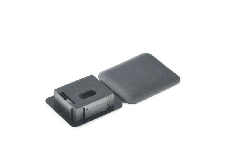 Os Embels Black cobrem OEM 51442257348 para BMW 3 E36 Series (Dachhimmel / Haltegriff, Hardtop). BMW original.