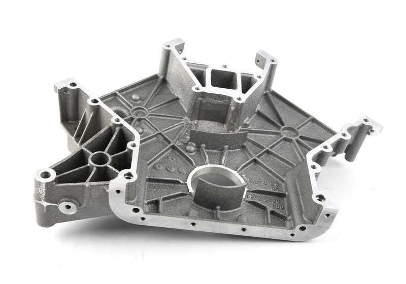 Cubierta inferior del cárter de distribución OEM 11141407316 para BMW E39. Original BMW.