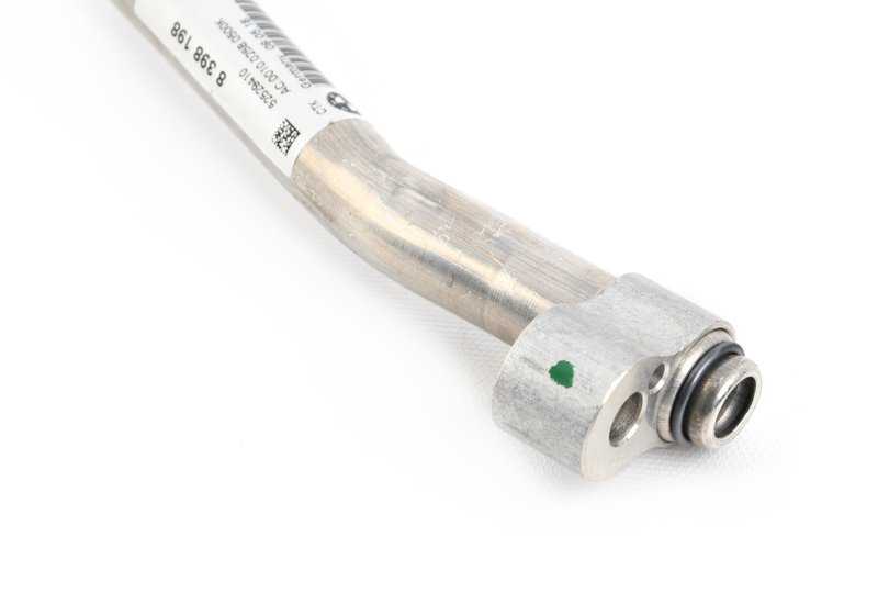 Pipe di aspirazione evaporador-Compressor OEM 64538398198 per BMW Z3 (E36) 1.8i, 1.9i manuale e automatico. BMW originale.