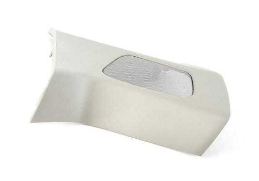 Embellecedor pilar D izquierdo color gris OEM 51436955501 para BMW X5 E70 (todos los modelos: 3.0d, 3.0sd, 3.0si, 4.8i, xDrive30d). Original BMW.