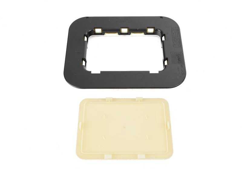 Pannello allarme abitacolo beige sabbia OEM 51448206623 per BMW Serie 7 E38 725tds, 728i, 728iL. BMW originale.