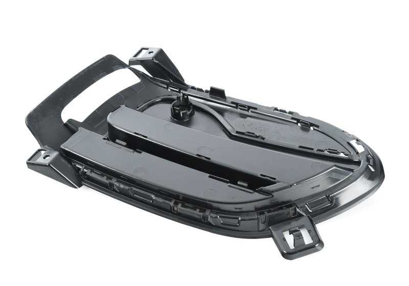 Rejilla lateral izquierda cerrada OEM 51117336511 para BMW X6 F16 {xDrive28i, xDrive30d, xDrive35i, xDrive40d, xDrive50i}. Original BMW.