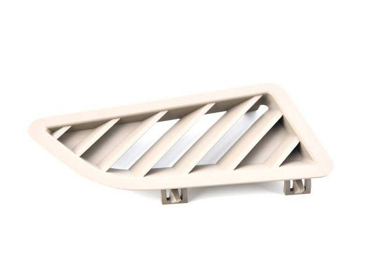 Tapa rejilla salida aire desempañador derecha OEM 51459172962 para BMW F01, F02, F04 (Serie 7). Pieza original BMW.