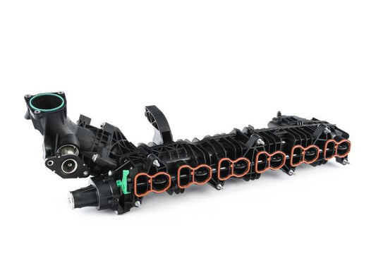 Conducto de admisión con mariposa OEM 11617811909 para BMW F30, F31, F34, F32, F33, F36, F07, F10, F11, F06, F12, F13, F01, F02, F25, F26, F15, F16. Original BMW.