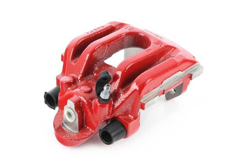 Pinza de freno trasera derecha OEM 34217845138 para BMW E82, E90, E92, E93. Original BMW.