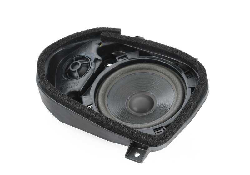 Altavoz trasero izquierdo OEM 65138357879 para BMW E36 (316i, 318i, 320i, 323i, 325i, 328i, M3, Compact, Coupé, Touring, Berlina, Cabrio). Original BMW.