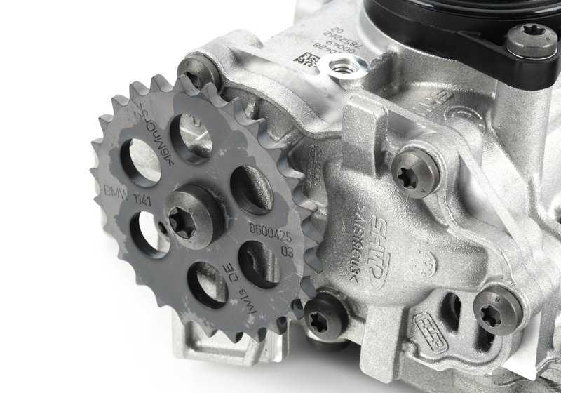 Bomba de aceite OEM 11417852262 para BMW F90, F90N, F91, F92, F93, F95, F96. Original BMW.