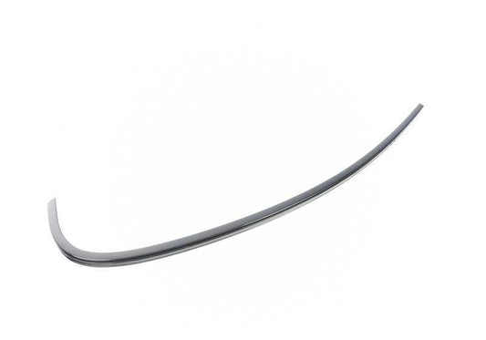 Moldura superior del marco de la ventana puerta trasera izquierda OEM 51357897671 para BMW E60, E61. Original BMW.