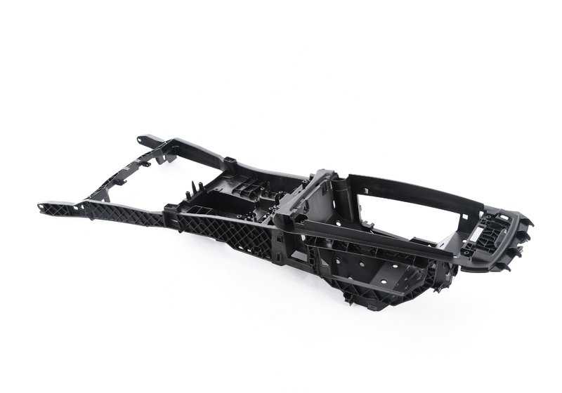 Soporte central de consola OEM 51169142135 para BMW F07 y F07N. Pieza original BMW, ideal para sustituir el soporte de la consola central con ajuste perfecto y calidad garantizada.