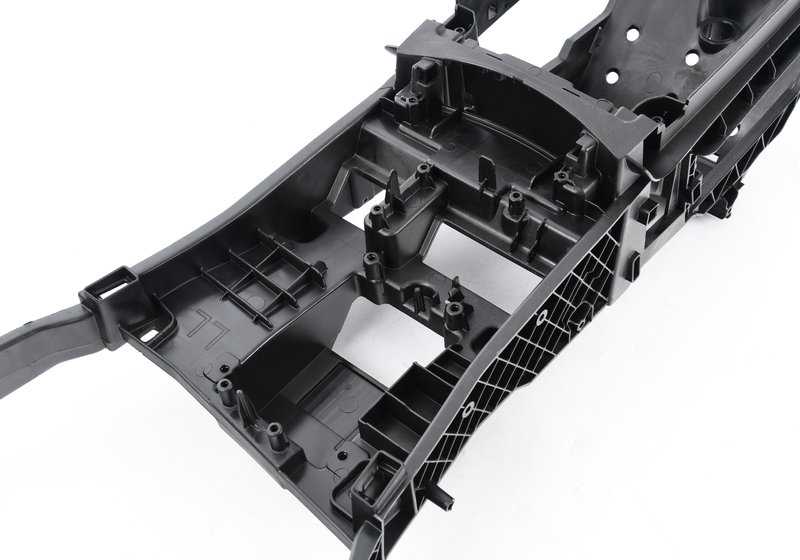 Soporte central de consola OEM 51169142135 para BMW F07 y F07N. Pieza original BMW, ideal para sustituir el soporte de la consola central con ajuste perfecto y calidad garantizada.