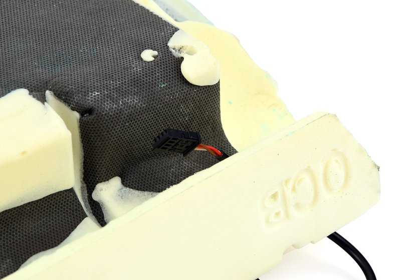 Cojín de asiento básico derecho OEM 52107244119 para BMW E93, E93N. Original BMW.