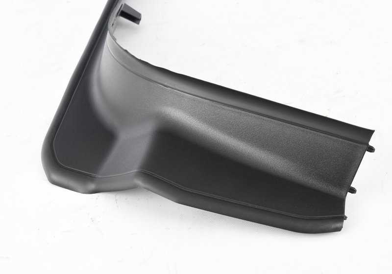 Cobertura canaleta agua izquierda OEM 51497400595 para BMW F90 M5 y G30 5er (518d, 520d). Pieza original BMW.