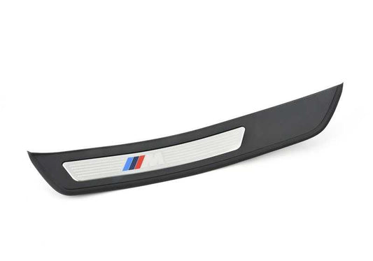 Embellecedor entrada puerta M OEM 51478050051 para BMW F10 (518d, 520d). Pieza original BMW diseño M, lado izquierdo trasero. Mejora estética deportiva para tu Serie 5. Original BMW.