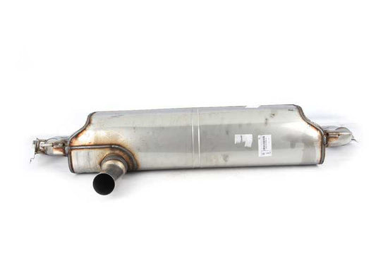 Silencioso trasero con válvula de escape OEM 18308657603 para BMW G30, G31. Original BMW.