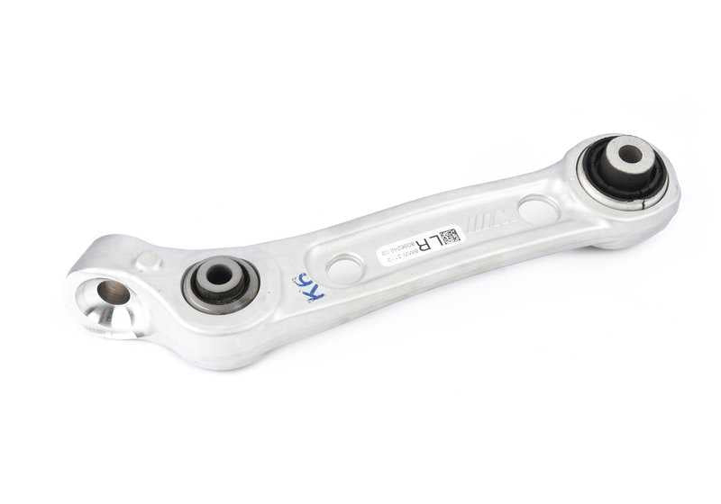 Brazo de suspensión delantero derecho con silentblock OEM 31108096242 para BMW F91, F92, F93 (M8 Competition). Original BMW.
