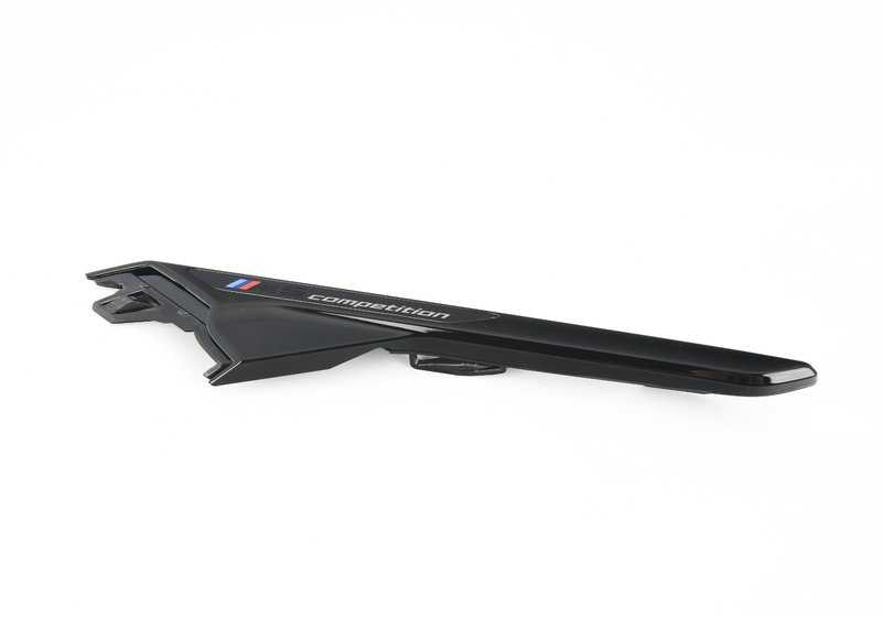 Tapa conducto aire lateral izquierda OEM 51138082383 para BMW F90. Pieza original BMW.