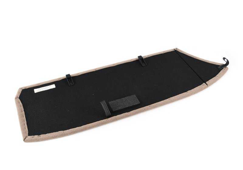 Alfombrilla trasera OEM 51478400232 para BMW E36 y Z3. Original BMW.
