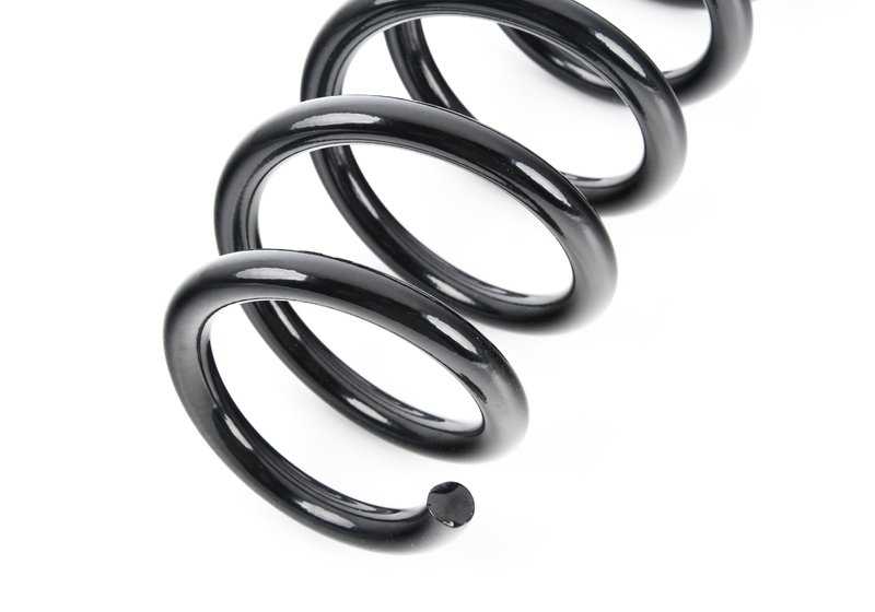 Muelle helicoidal delantero OEM 31336796765 para BMW Serie 3 F30, F31, F34, Serie 4 F32, F33, F36 y más. Original BMW.