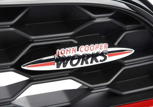 Rejilla decorativa capó delantera negra JCW OEM 51135A1A149 para MINI F60 JCW ALL4 (producción 07/2020 - 02/2024). Original MINI.