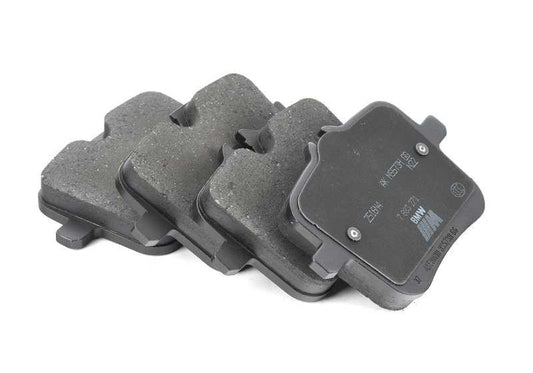 Kit de reparación pastillas de freno sin amianto OEM 34208093737 para BMW G80, G80N, G81N, G82, G82N, G83, G83N, F90, F90N, F91, F92, F93. Original BMW.